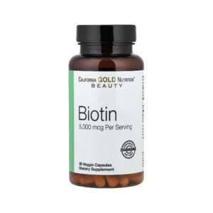 bhli-d44ee2810644dbc714ecaa7a9195ab95dace7507fb90ab90c8 Biotina 5.000mcg 30 Cápsulas Vegetais - California Gold Nutrition
