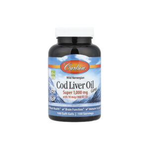 bhli-da3ad5aaf767f69075c29d3ac175db6b037a21a50a81c1a9af Wild Norwegian Gemas de Óleo de Fígado de Bacalhau 1000mg - Carlson 100 softgels