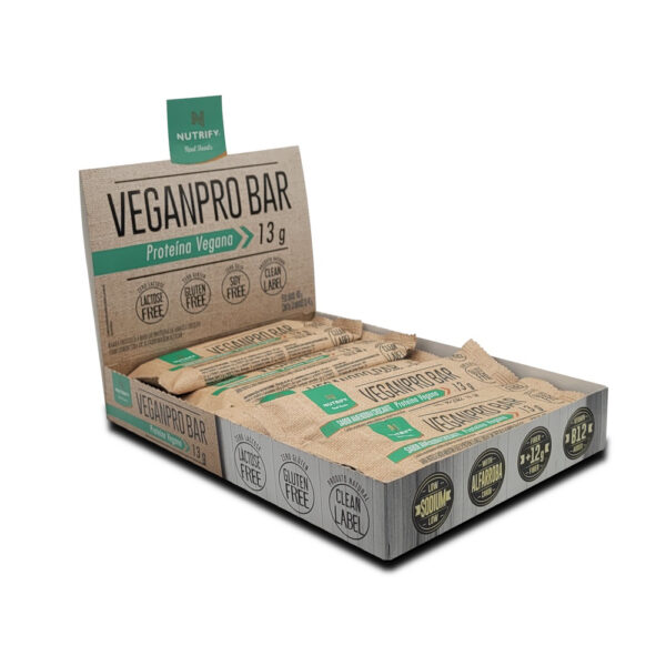 VeganPro Bar 10 unidades - Nutrify Cacau