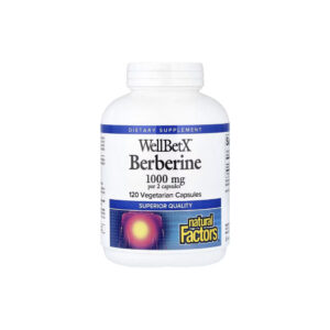 Berberina WellBetX® 500mg - Natural Factors 60 Cápsulas