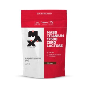 Mass Titanium 17500 ZERO LACTOSE - Max Titanium Chocolate 2,4 Kg