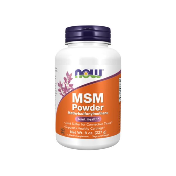 MSM Powder METILSULFONILMETANO em pó - Now Foods 454g