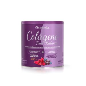 Colágeno Verisol DUO BALANCE 330g - Sanavita Hibiscus com frutas roxas