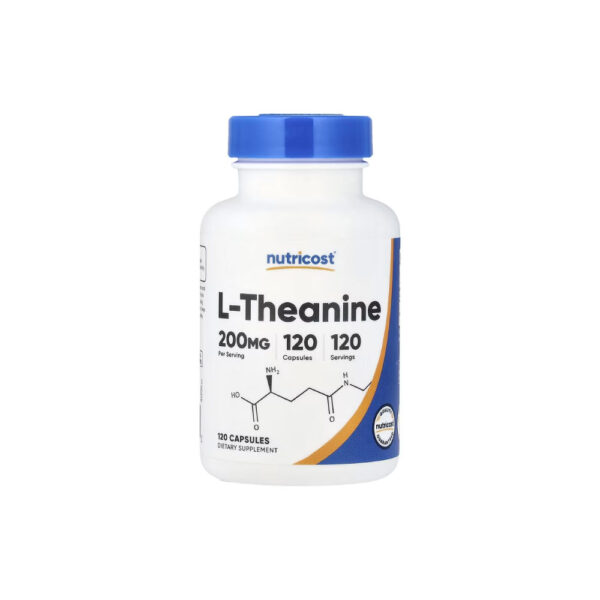 L-Teanina 200mg - Nutricost 120 Cápsulas