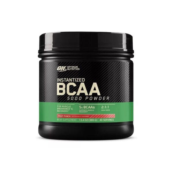 Instantized BCAA 5000 Powder 345g - Optimum Nutrition Sem sabor