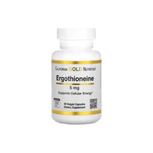 Ergothioneine Ergotioneína 90 Veg Cápsulas - California Gold Nutrition 25mg