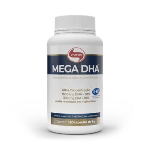 Mega DHA 1000mg - Vitafor 120 Cápsulas
