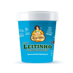 Pasta de Amendoim Leitinho com WHEY PROTEIN - La Ganexa 1kg