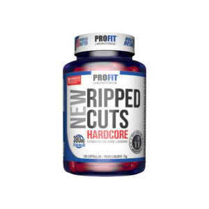 Ripped Cuts Hardcore Extrato de Chá Verde e Gengibre - PROFIT 120 Cápsulas