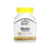 Biotin (Biotina) 10.000 mcg - 21st Century 120 Tabletes