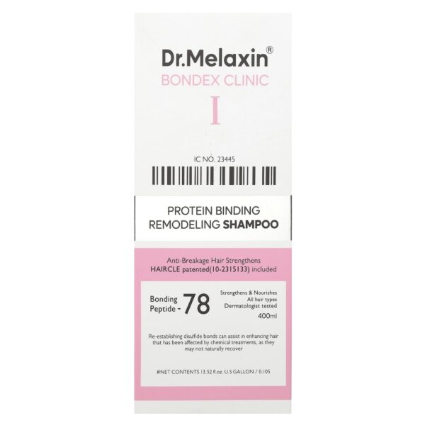 Bondex Clinic I Shampoo Reconstrutor Proteico 400 ml - Dr.Melaxin