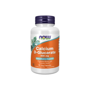 c1d37416dee64945885a5165ddc65f97-bpic35cr23.jpg D-Glucarato de Cálcio 500mg 90 Veg Cápsulas - Now Foods
