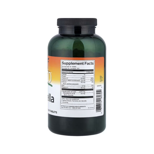 Quioto® Chlorella 1.500 Tabletes - Swanson