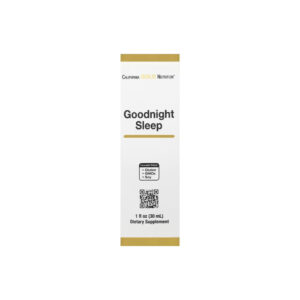 Goodnight Sleep com Semente de Aveia Leitosa Fresca, Erva-de-São-João, Escutelária e Ervas de Passiflora 30 ml - California Gold Nutrition