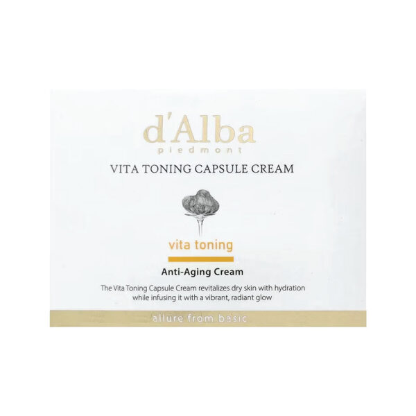 Creme Tonificante em Cápsula Vita Creme Anti-envelhecimento 55 g - d'Alba