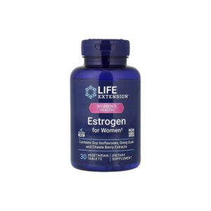 Estrogen For Women (Estrogênio para Mulheres) 30 Veg Tabletes - Life Extension
