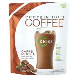 Café Gelado com Proteína Café Mocha 462 g - Chike Nutrition