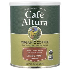 Café Orgânico Moído Torra Clássica 283 g - Cafe Altura