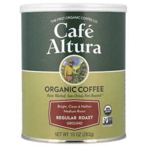 Café Orgânico Moído Torra Comum 283 g - Cafe Altura