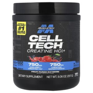 Cell Tech Creactor Ponche de Frutas Extremo 274 g - MuscleTech