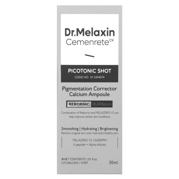 Cemenrete Ampola Corretiva de Pigmentação Cálcio 30 ml - Dr.Melaxin