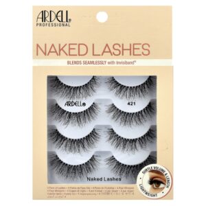 Cílios Postiços Naked Lashes 421 Kit com 4 Pares - Ardell