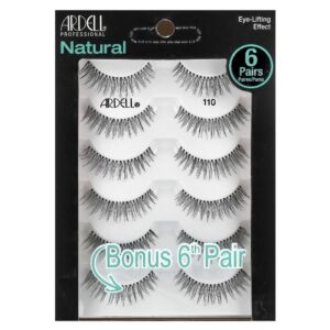 Cílios Postiços Naturais 110 Kit com 6 Pares - Ardell