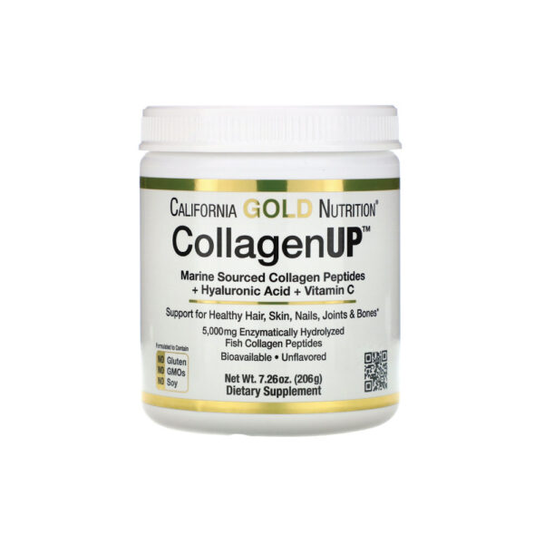CollagenUP com Ácido Hialurônico e Vitamina C 206g - California Gold Nutrition