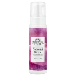 Colloidal Silver Foaming Soap Sabonete Espumante 237 ml - Heritage Store