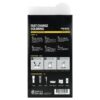 Coloração Capilar de Troca Rápida Marrom Escuro 1 Kit - Dashu