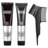 Coloração Capilar de Troca Rápida Marrom Escuro 1 Kit - Dashu
