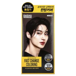 Coloração Capilar de Troca Rápida Marrom Escuro 1 Kit - Dashu