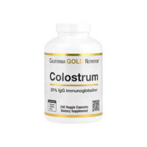 Colostro 1000mg 240 Veg Cápsulas - California Gold Nutrition