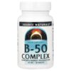 Complexo B-50 50 Comprimidos - Source Naturals