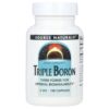 Complexo de Boro Triplo 3 mg 100 Cápsulas - Source Naturals