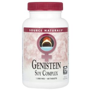 Complexo de Soja e Genisteína 60 Comprimidos - Source Naturals