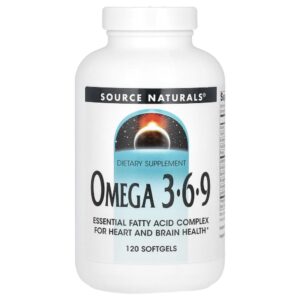 Complexo Ômega 3-6-9 120 Softgels - Source Naturals