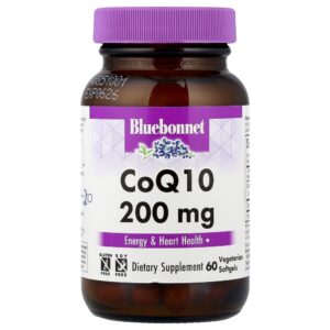CoQ10 200 mg 60 Cápsulas - Bluebonnet Nutrition