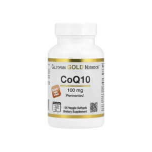 COQ10 100mg 120 Veg Softgels - California Gold Nutrition