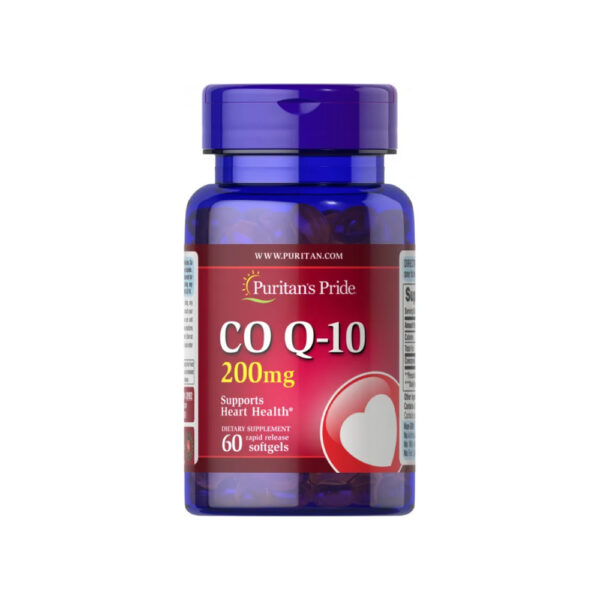 CoQ10 200mg 60 Cápsulas - Puritan's Pride