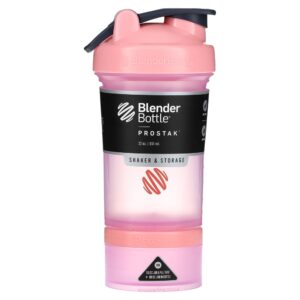 Coqueteleira ProStak Rosa 651 ml - BlenderBottle
