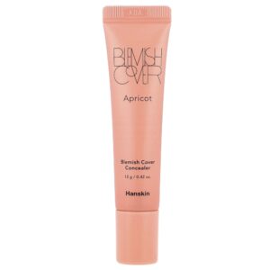 Corretivo Facial de Alta Cobertura Blemish Cover Apricot Damasco 12 g - Hanskin