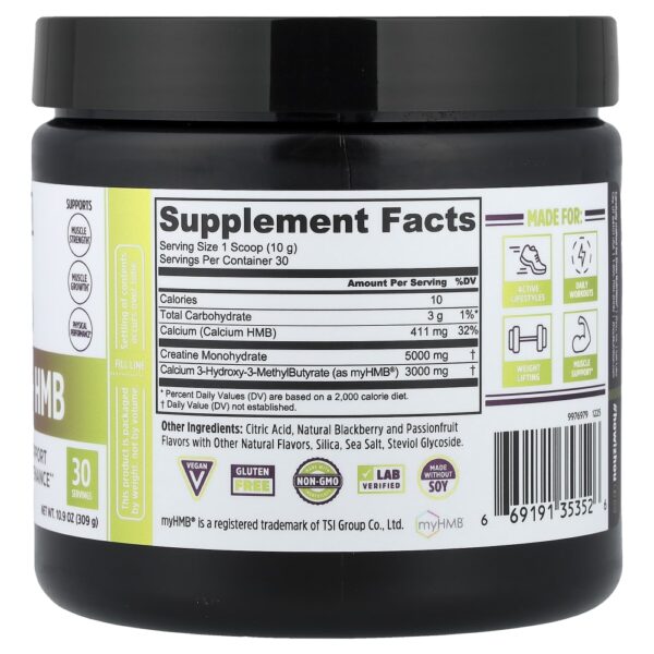 Creatina e HMB Amora e Maracuja 309 g - Zhou Nutrition