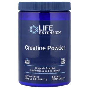 Creatina em Pó Sem Sabor 300 g - Life Extension