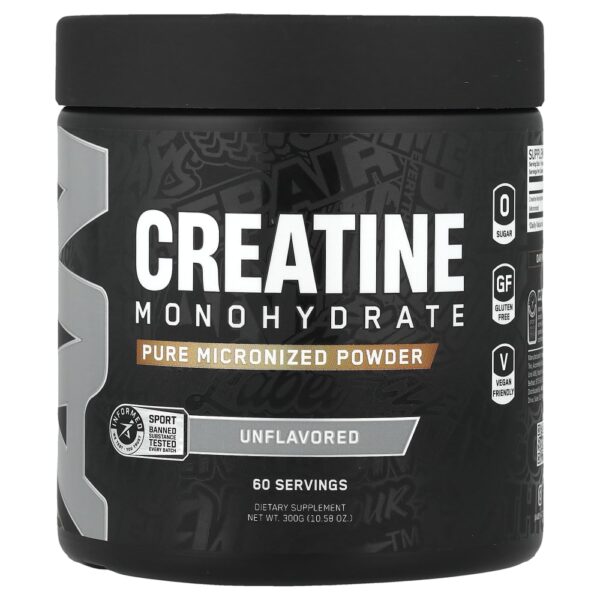 Creatina Monohidratada Micronizada Sem Sabor 300 g - ABE