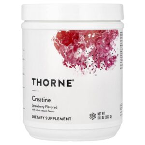 Creatina Monohidratada Morango 372 g - Thorne