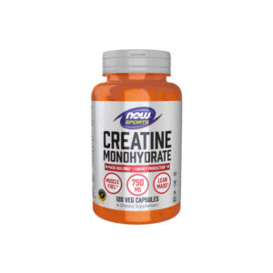 Creatina Monohidratada 750mg 120 Veg Cápsulas - Now Foods