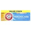 Creme Dental com Flúor PeroxiCare Deep Clean Hortelã 2 Unidades de 170 g - Arm & Hammer