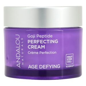 Creme Facial Aperfeiçoador Super Peptídeo de Goji Age Defying 50 ml - Andalou Naturals