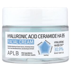 Creme Facial Ceramida HA B5 com Ácido Hialurônico 55 ml - APLB